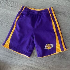 Vintage NBA 2012 Lakers basketball shorts